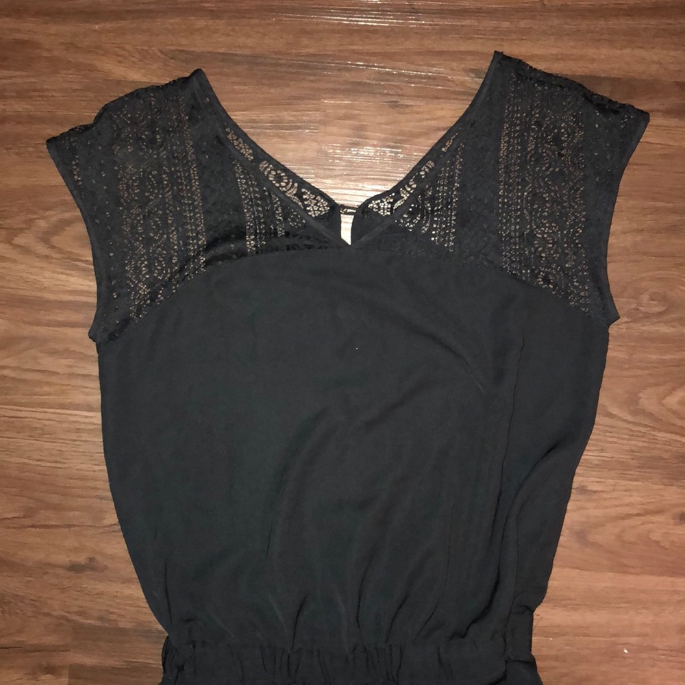 Solid Black Jumpsuit